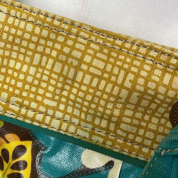 Fossil Floral Print Coated Canvas Tote - Picture 13 of 14